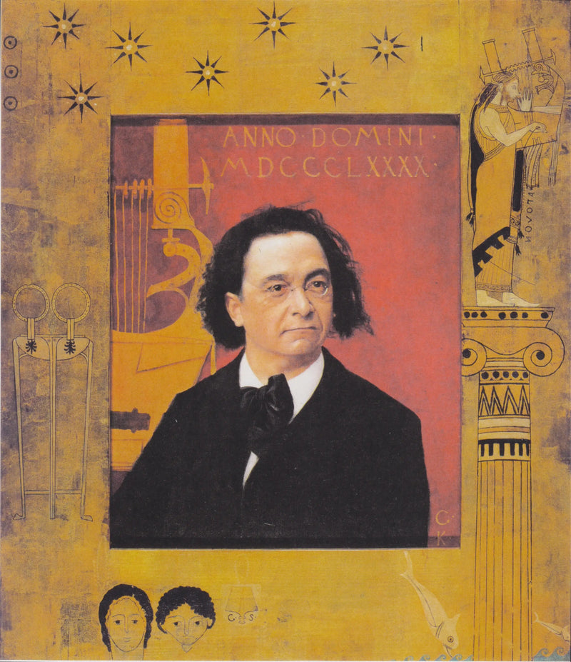 Portret van de pianist Joseph Pembauer - Gustav Klimt