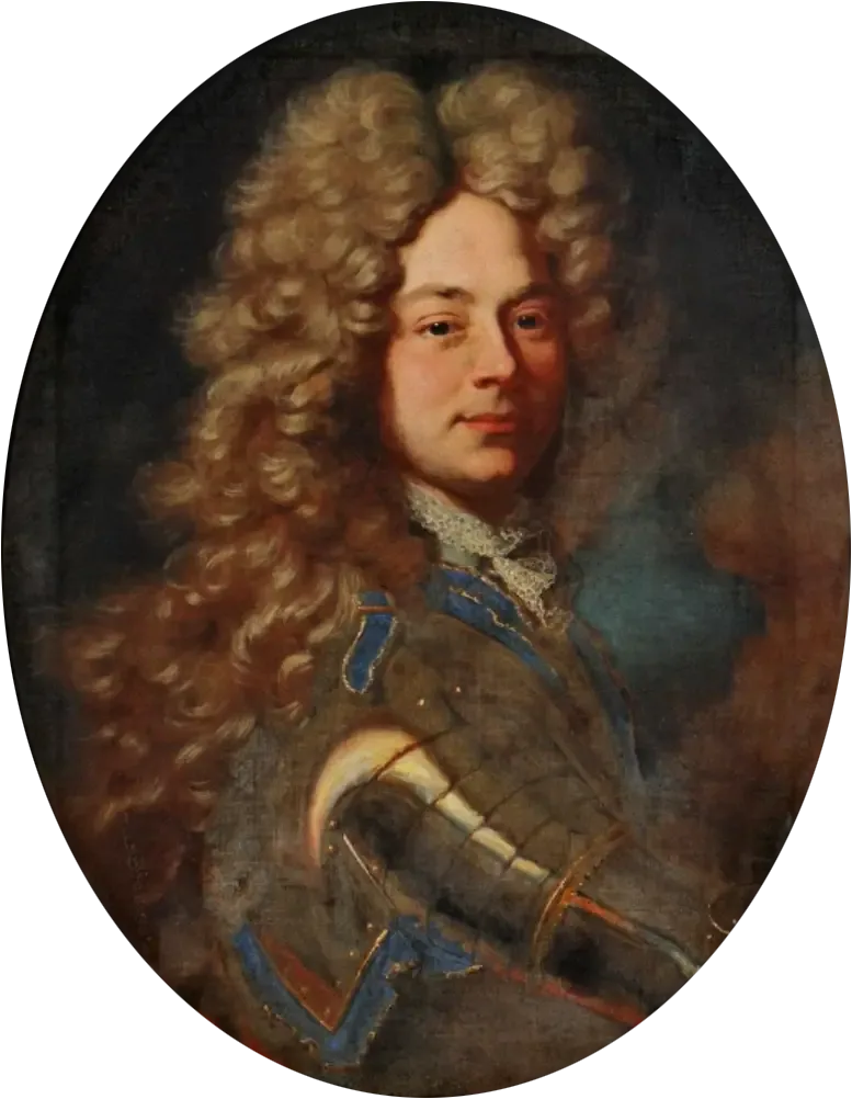 Portret van prins Johann-Wilhelm de Saxe-Gotha - Hyacinthe Rigaud