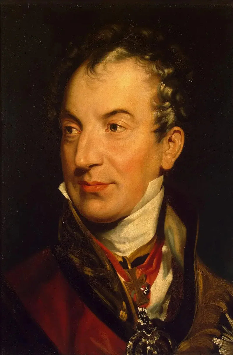Portret van prins Klemens Wenzel Lothar von Metternich (1773-1859) - Thomas Lawrence