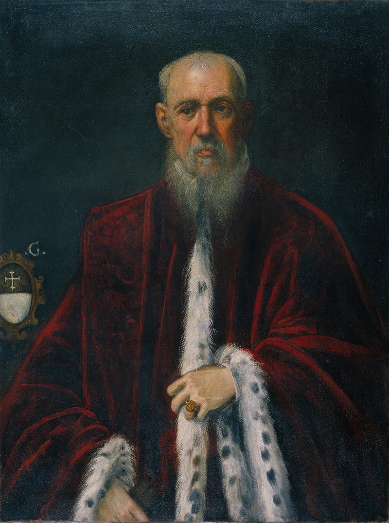 Portret van Procureur Alessandro Gritti - Jacopo Tintoretto