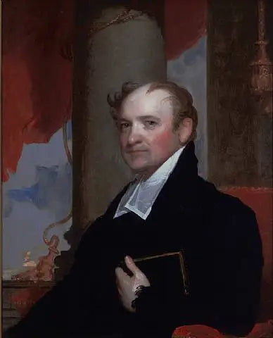 Portret van de dominee John Thornton Kirkland - Gilbert Stuart

Source:
Portrait du révérend John Thornton Kirkland - Gilbert Stuart