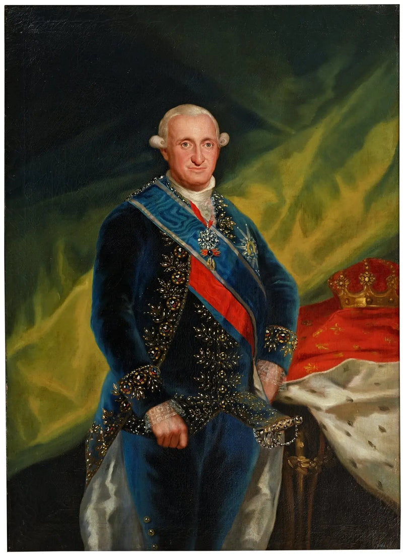 Portret van koning Charles IV - Francisco de Goya