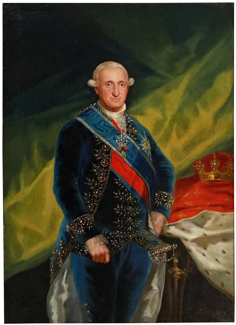 Portret van koning Charles IV - Francisco de Goya