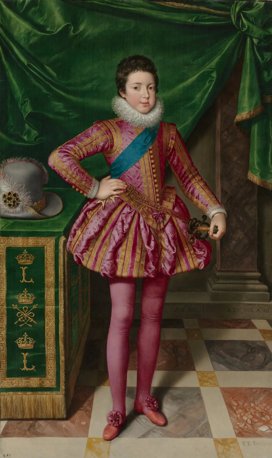 Portret van koning Lodewijk XIII van Frankrijk - Frans Pourbus de Jonge

Source:
Portrait du roi Louis XIII de France - Frans Pourbus the Younger