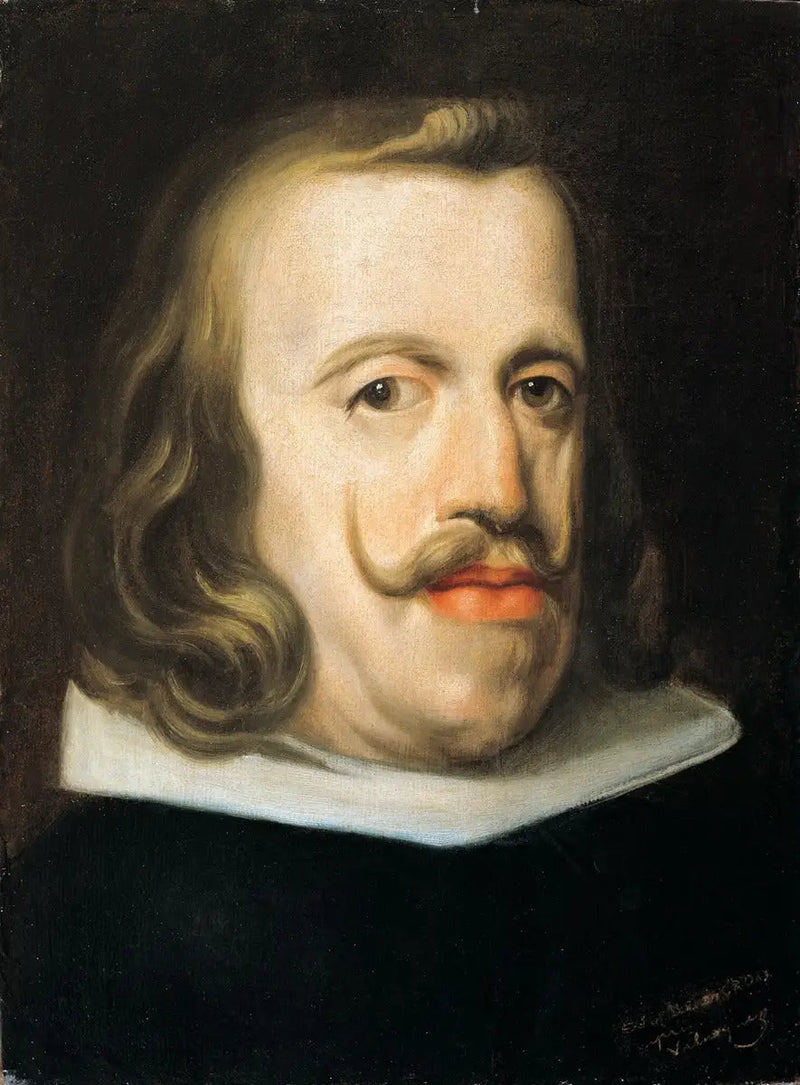 Portret van koning Filips IV van Spanje - Eugène Delacroix