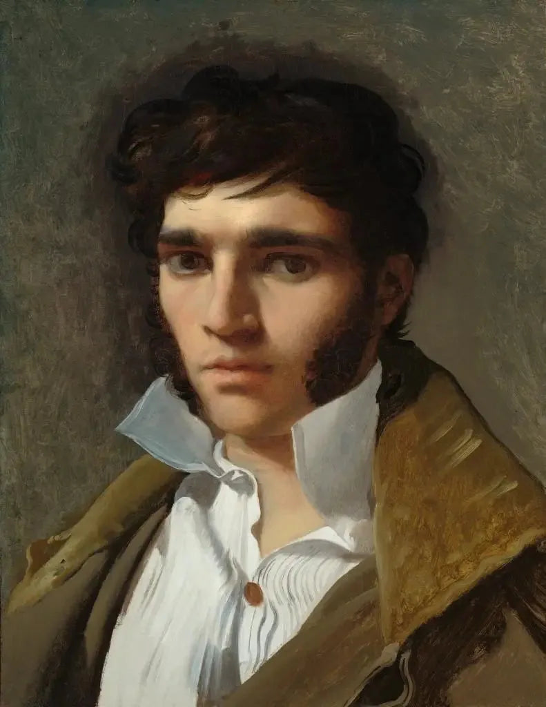 Portret van de beeldhouwer Paul Lemoyne - Jean-Auguste-Dominique Ingres