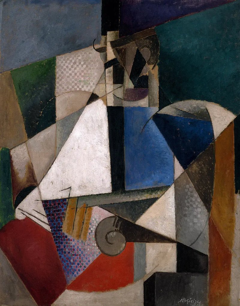 Portret van een militaire arts - Albert Gleizes