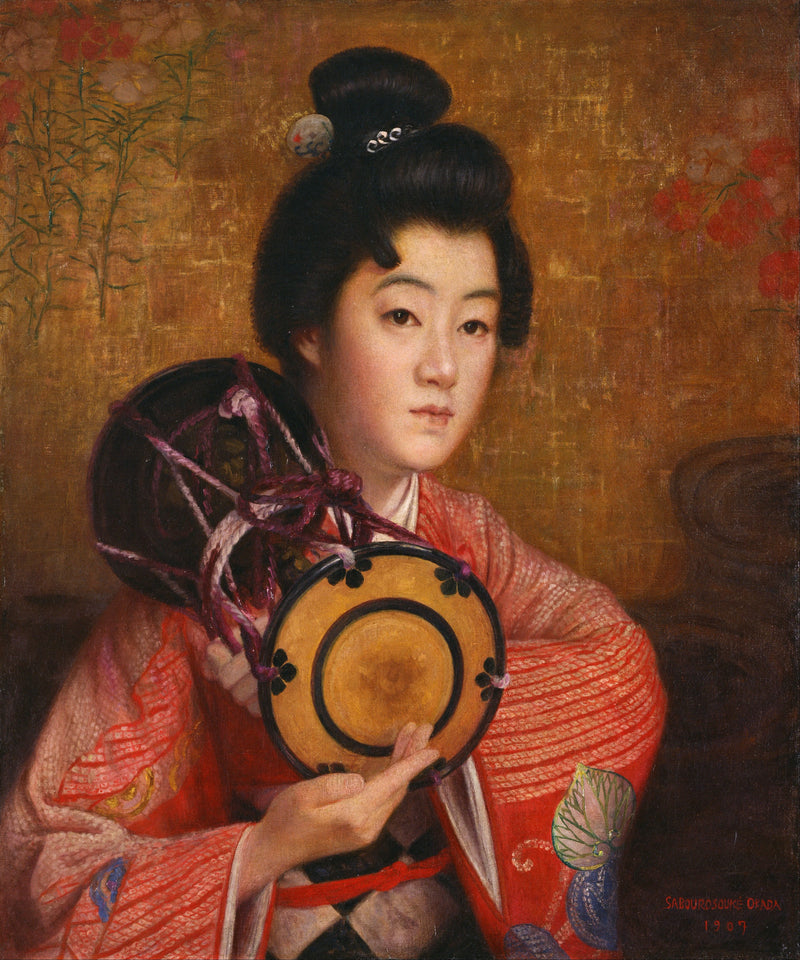 Portrait d’une dame - Okada Saburosuke