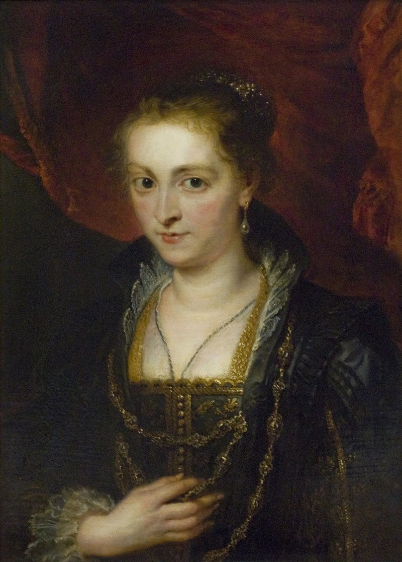 Portret en buste van een dame - Peter Paul Rubens