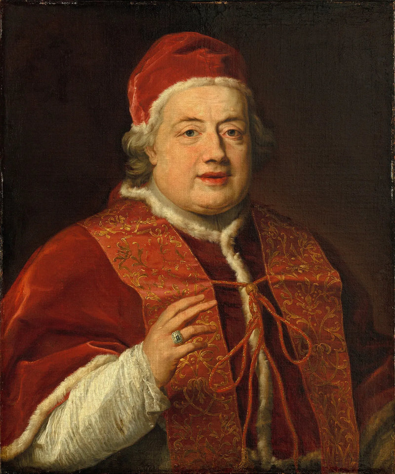 Busteportret van paus Clemens XIII - Pompeo Batoni