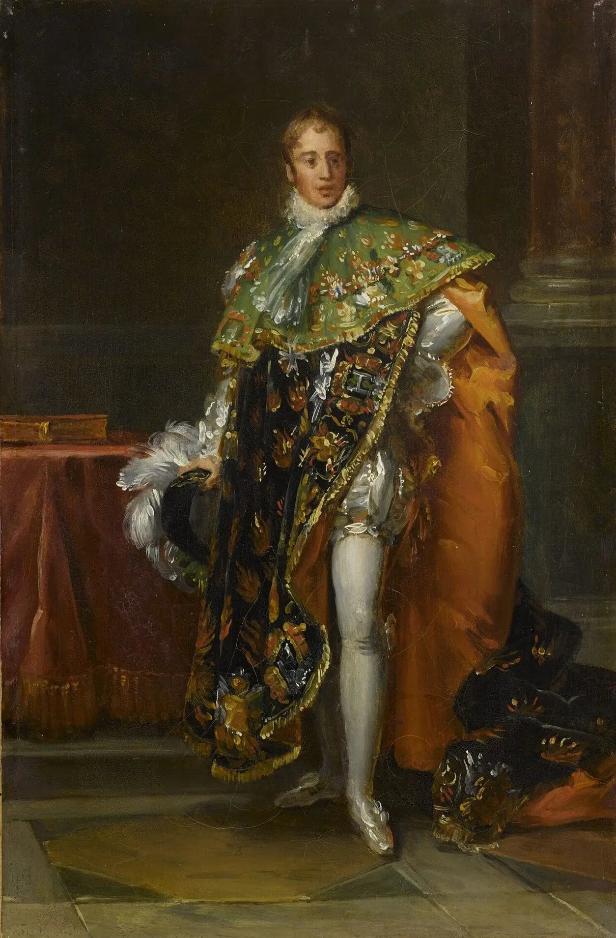 Portrait en pied de Charles-Philippe de France (1757-1836) comte d’Artois - François Gérard - Alpha Reproduction