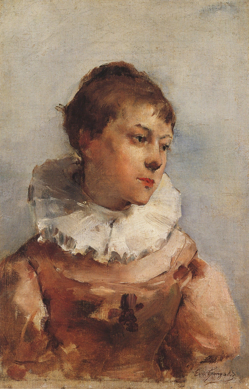 Portret - Eva Gonzalès