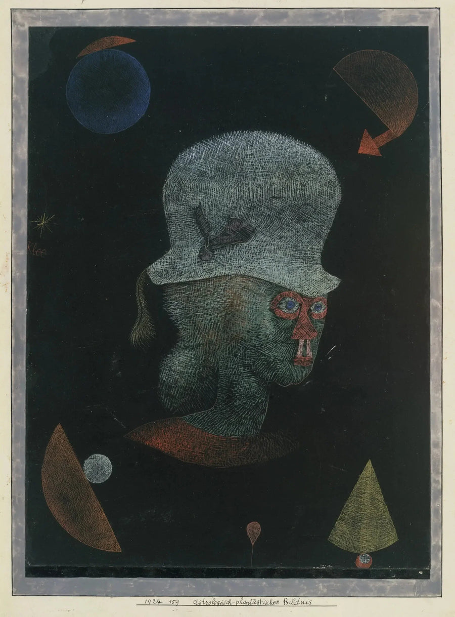 Fantastisch astrologisch portret - Paul Klee