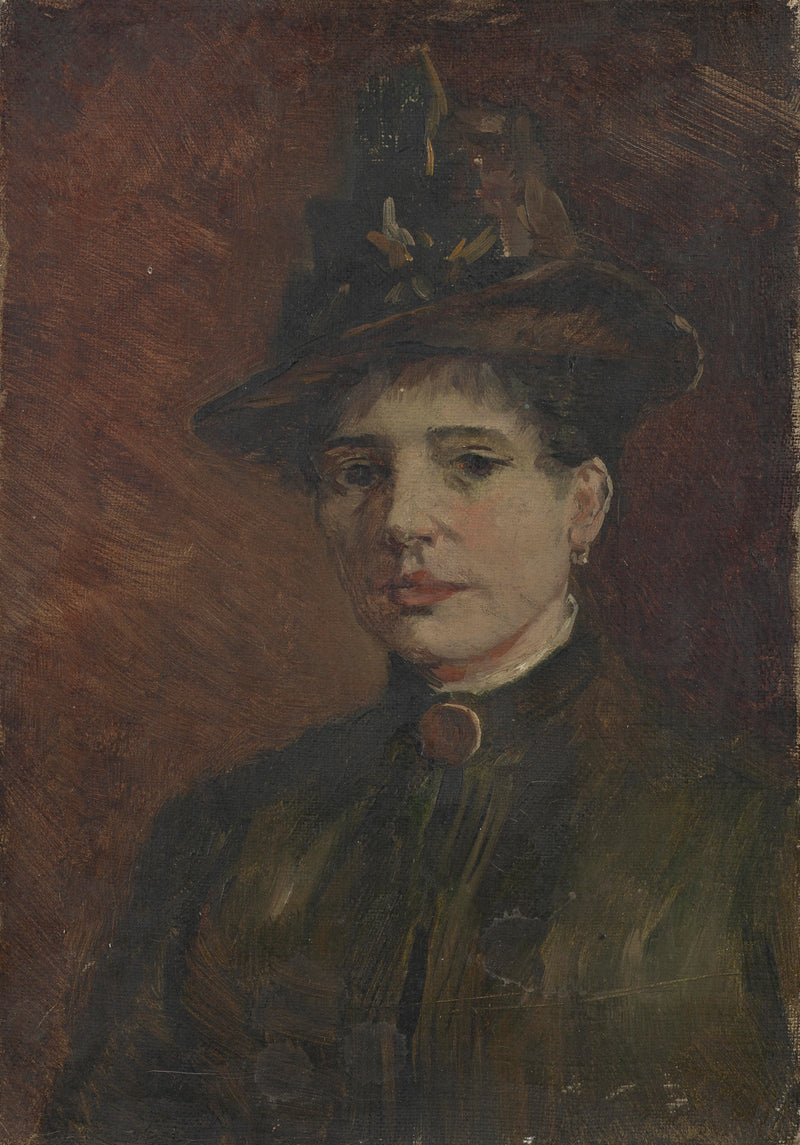 Portret van een vrouw - Vincent van Gogh