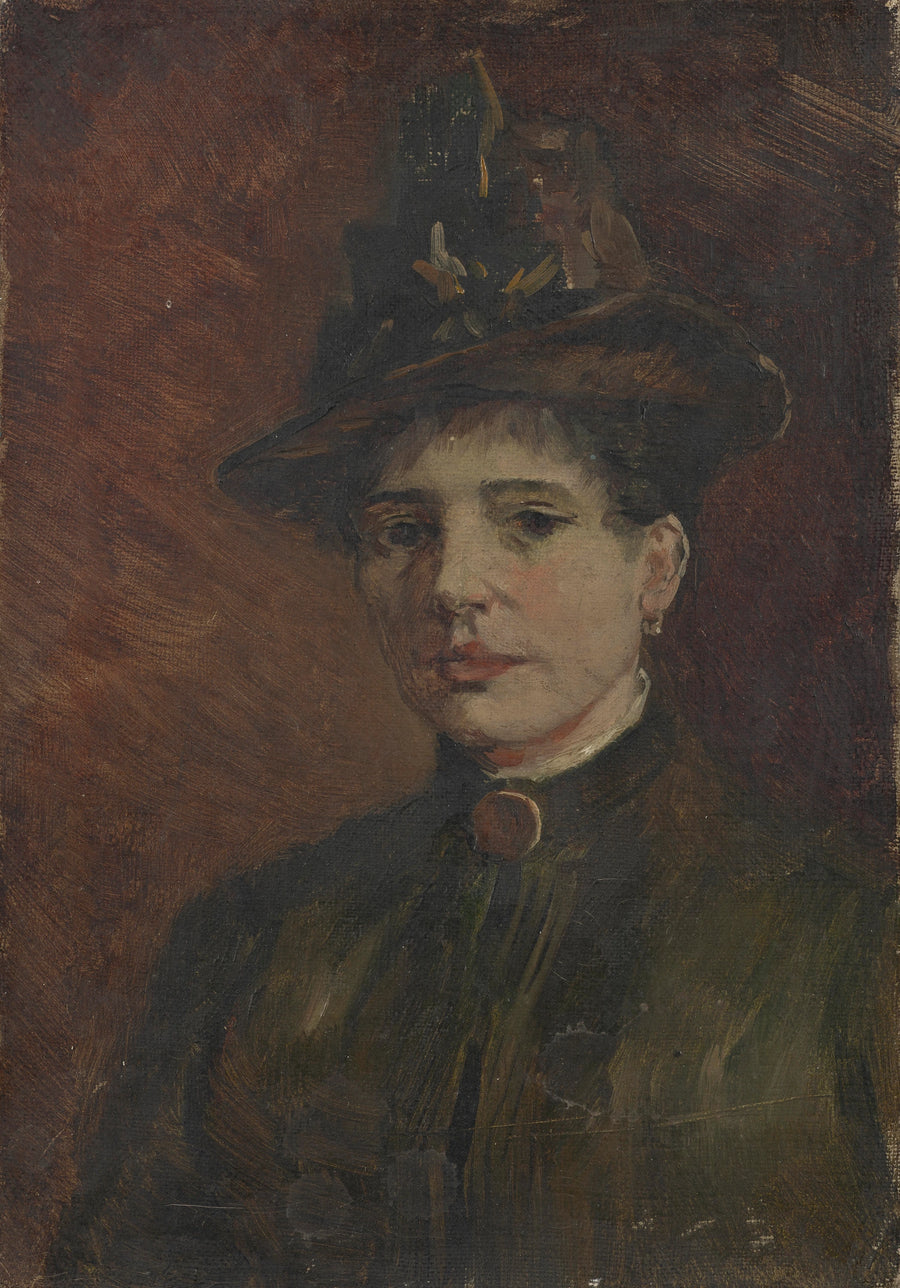 Portret van een vrouw - Vincent van Gogh