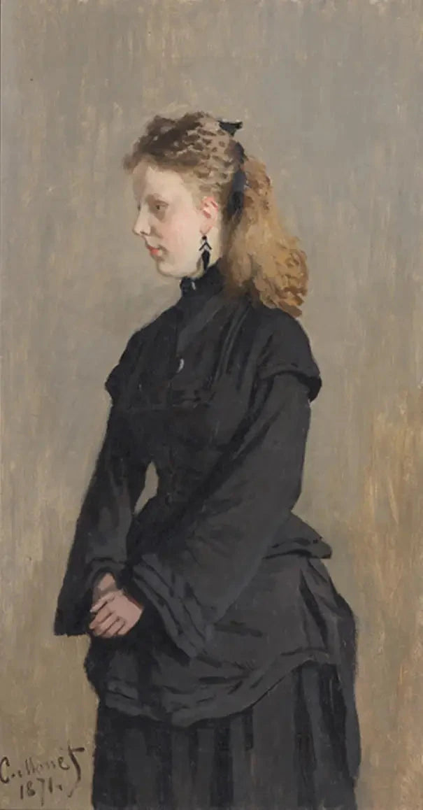 Portret van Guurtje van de Stadt W192 - Claude Monet