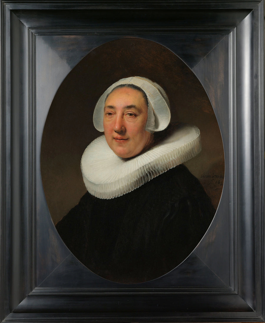 Portret van Haesje Jacobsdr van Cleyburg - Rembrandt