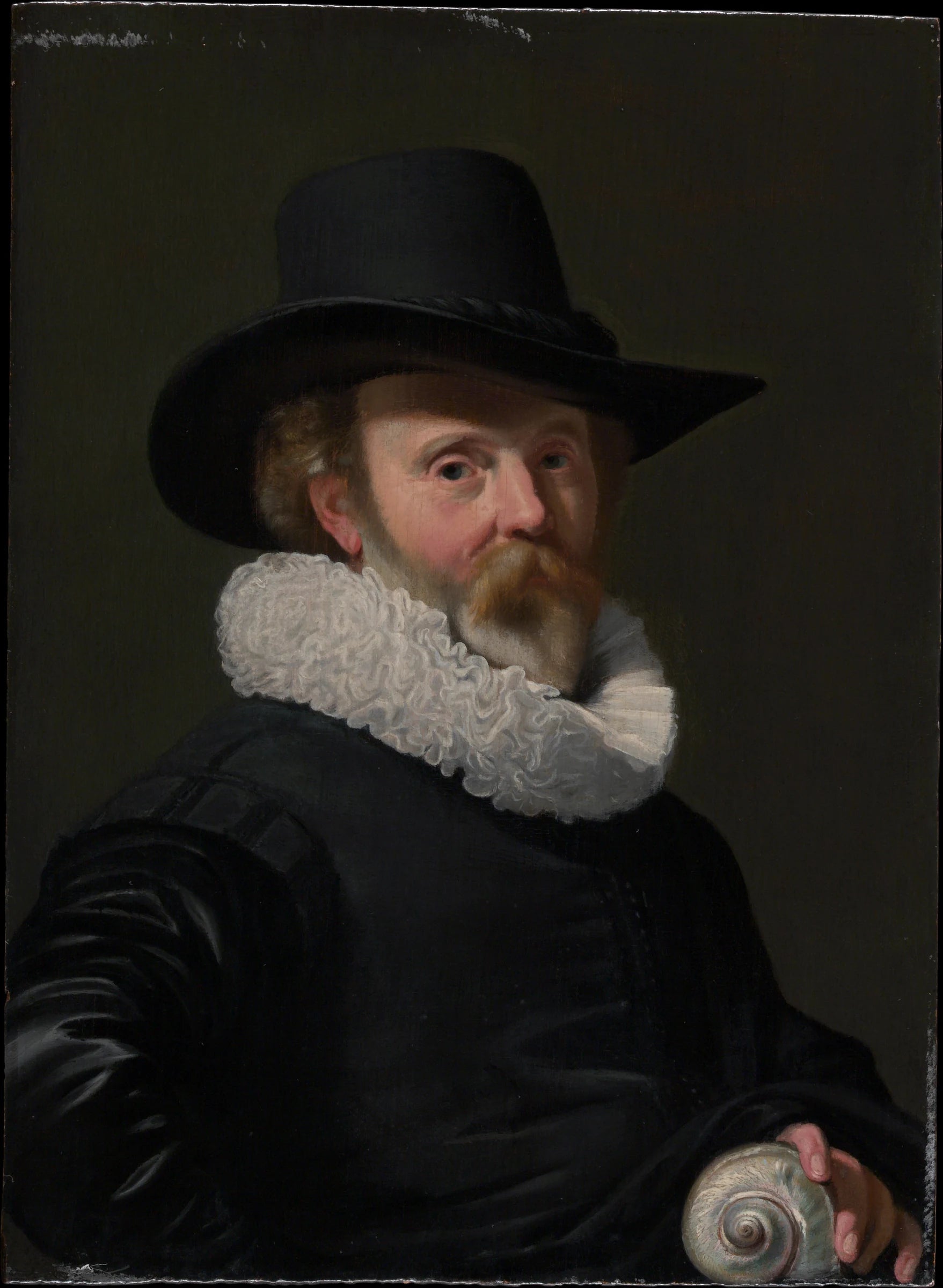 Portrait d'un homme à la coquille - Thomas de Keyser