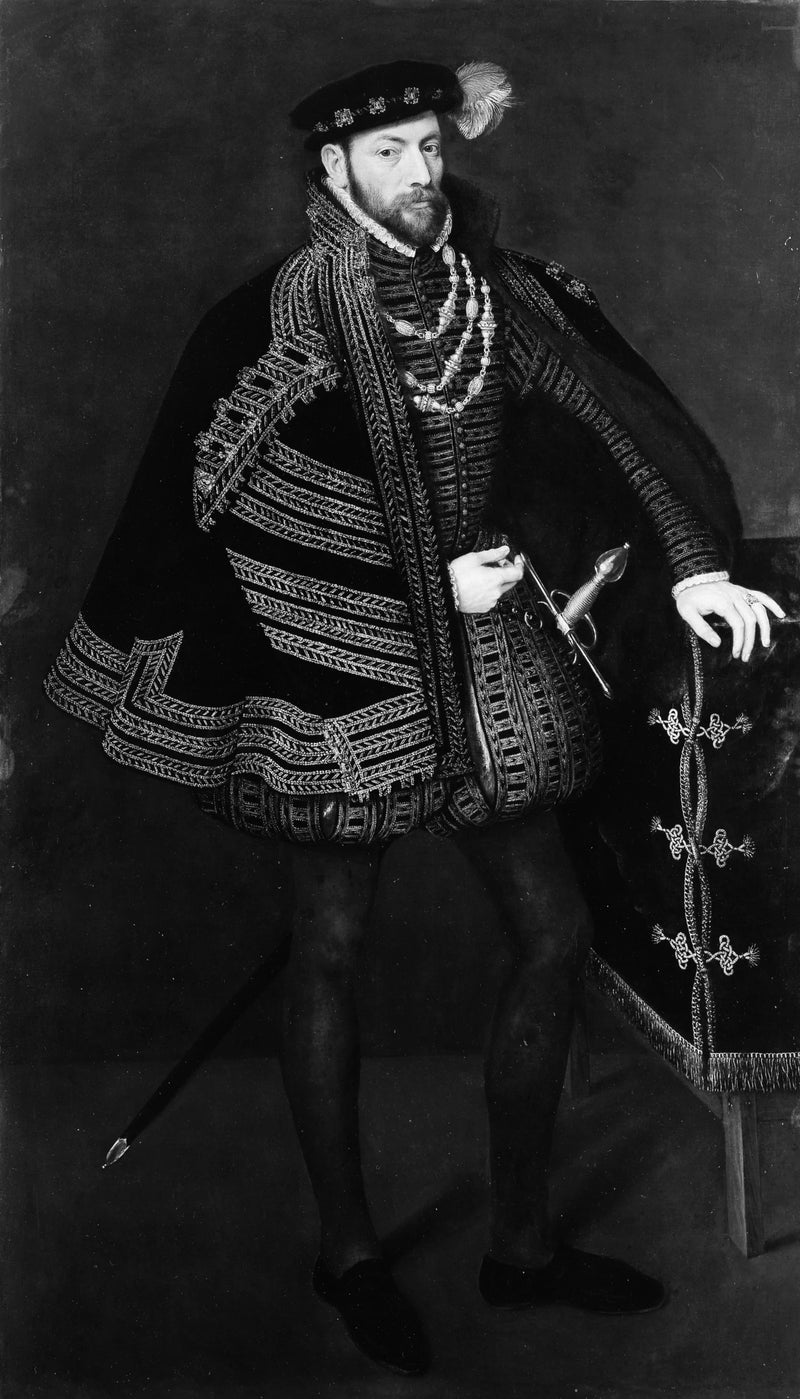 Portrait d'un homme, peut-être Ottavio Farnese (1524-1586), duc de Parme et de Piacenza - Anthonis Mor van Dashorst