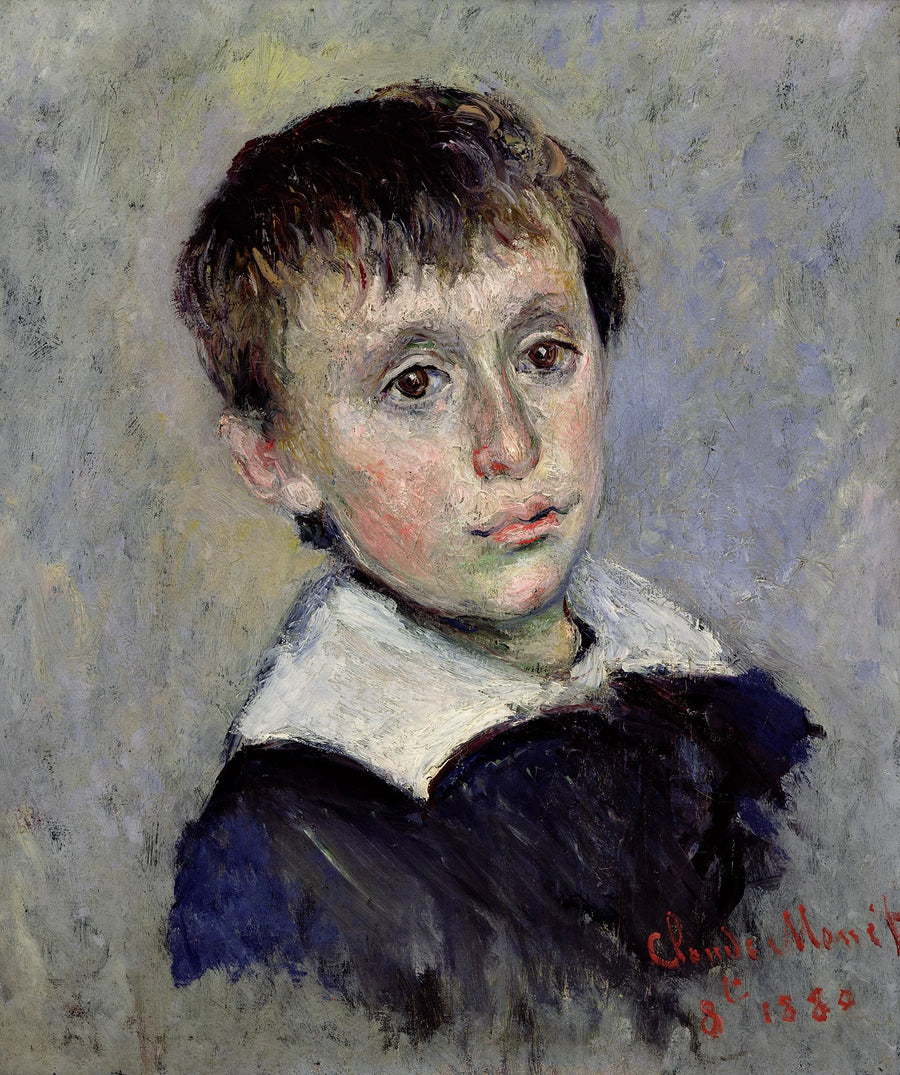 Portret van Jean Monet W632 - Claude Monet