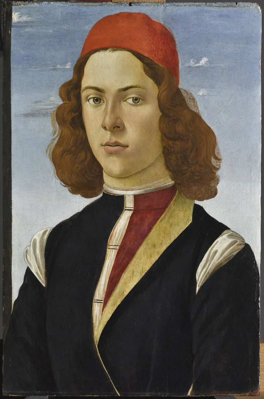 Portret van een jonge man - Sandro Botticelli