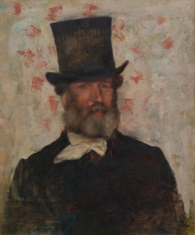 Portret van Léopold Levert - Edgar Degas