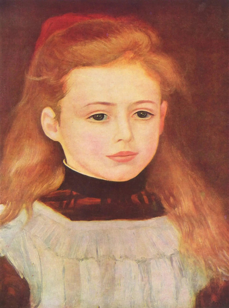 Portret van Lucie Bérard - Pierre-Auguste Renoir