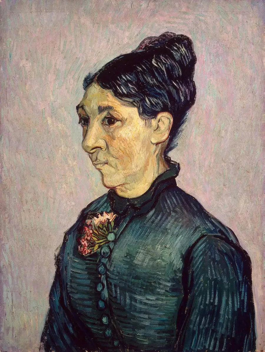Portret van mevrouw Trabuc - Vincent van Gogh