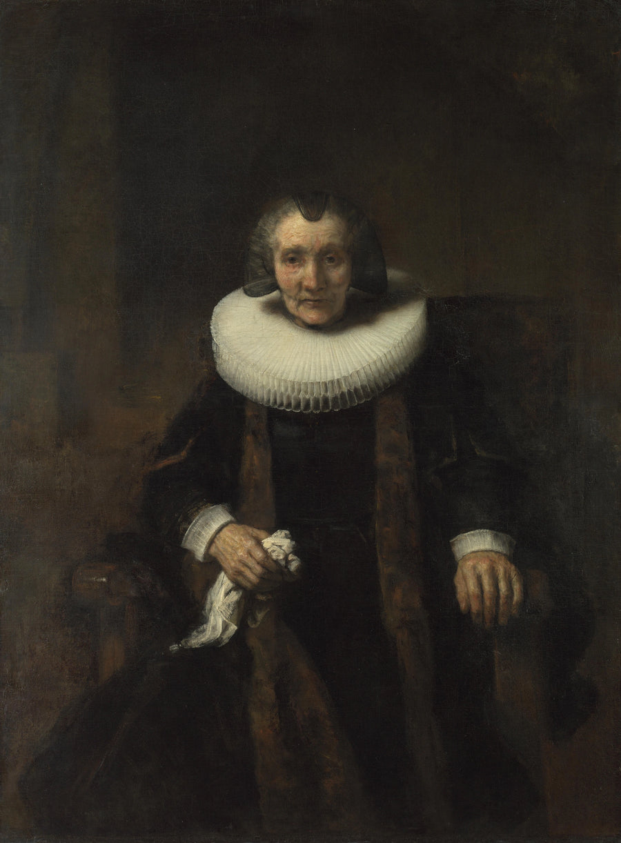 Portret van Margaretha de Geer - Rembrandt
