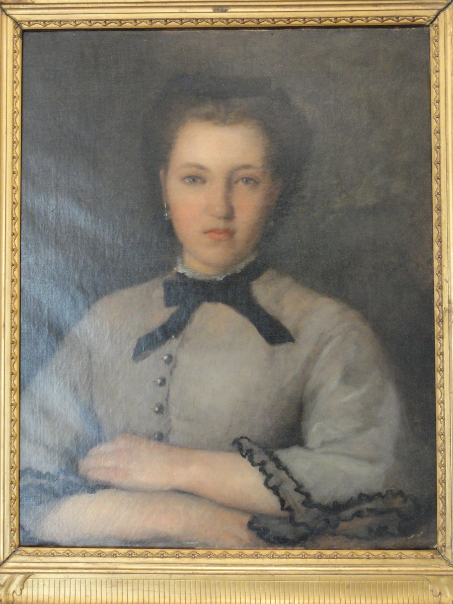 Portret van Marie-Zélie Laporte - Pierre-Auguste Renoir