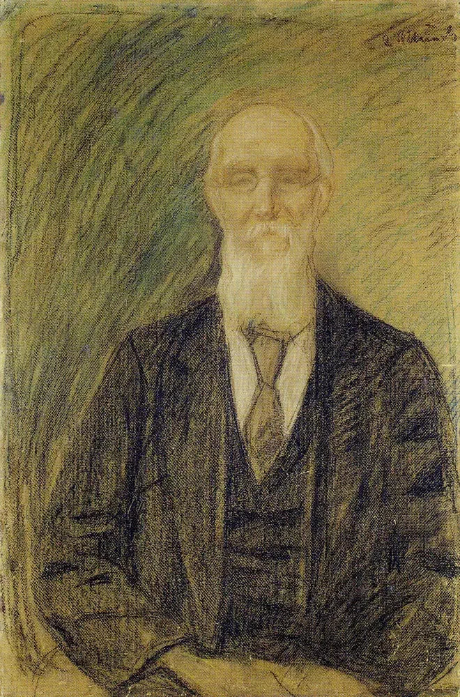 Mannelijk portret. Mijnheer von R. - Edvard Munch