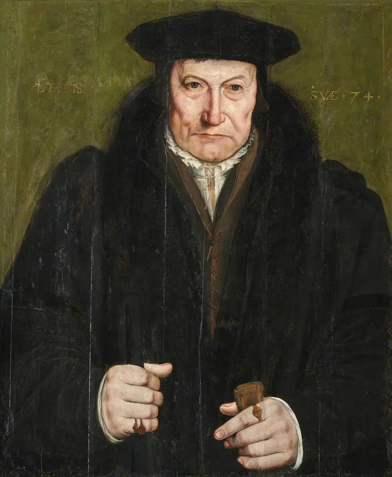 Portret van een heer (soms geïdentificeerd als bisschop Fisher, 1469–1535) - Hans Holbein de Jonge

Source:
Portrait of a Gentleman (sometimes identified as Bishop Fisher, 1469–1535) - Hans Holbein le Jeune