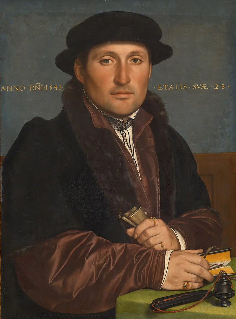 Portret van een jonge handelaar - Hans Holbein de Jonge

Source:
Portrait of a Young Merchant - Hans Holbein le Jeune
