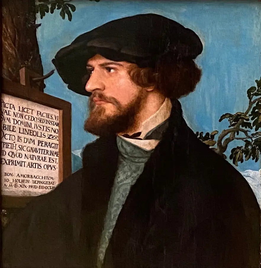 Portrait of Bonifacius Amerbach - Hans Holbein le Jeune - Alpha Reproduction