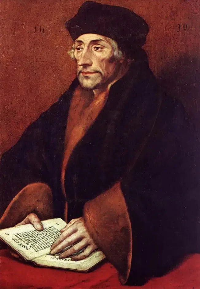 Portret van Desiderius Erasmus (1466-1536) - Hans Holbein de Jonge

Source:
Portrait of Desiderius Erasmus (1466-1536) - Hans Holbein le Jeune