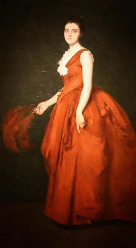 Portret van Madame T - Edmund Charles Tarbell