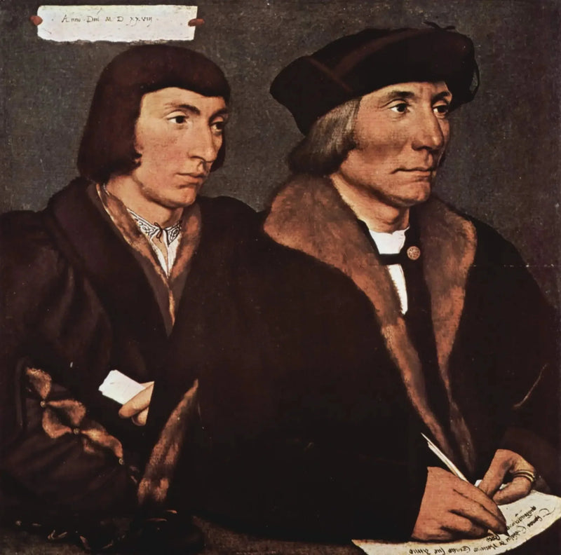 Portret van Thomas Godsalve en zijn zoon John - Hans Holbein de Jonge

Source:
Portrait of Thomas Godsalve and his Son John - Hans Holbein le Jeune