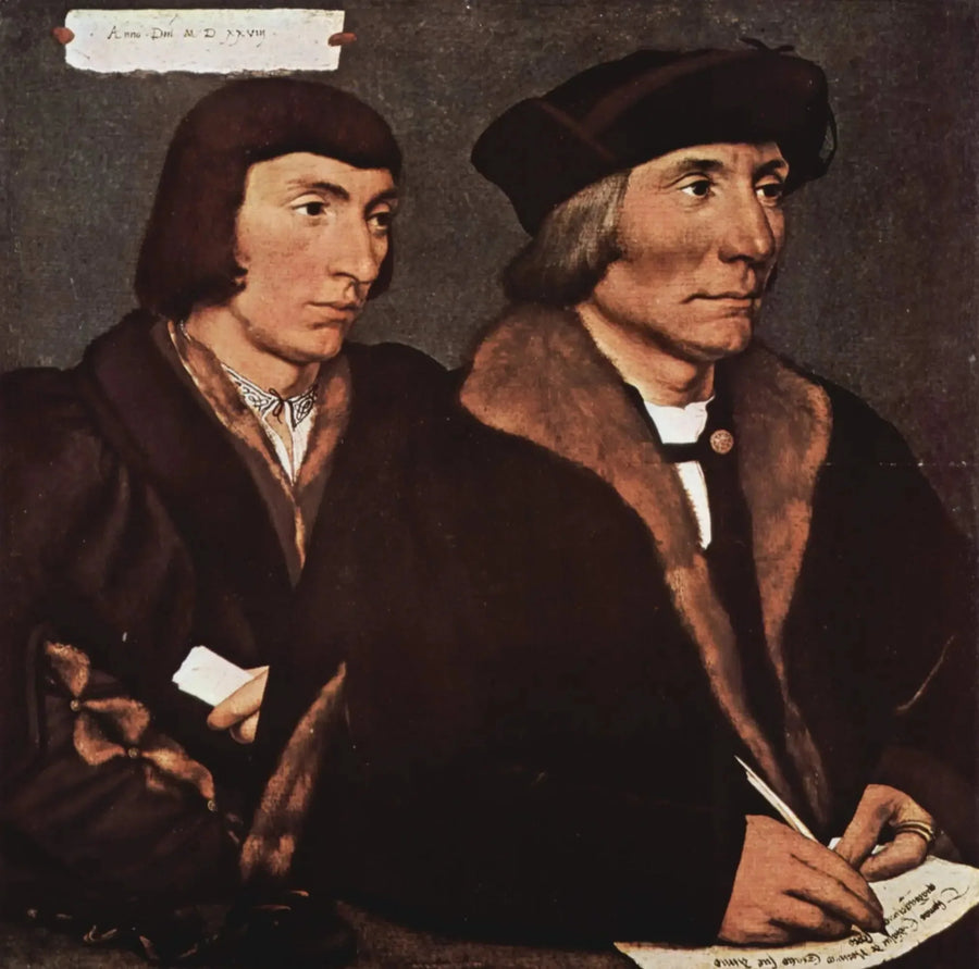 Portret van Thomas Godsalve en zijn zoon John - Hans Holbein de Jonge

Source:
Portrait of Thomas Godsalve and his Son John - Hans Holbein le Jeune