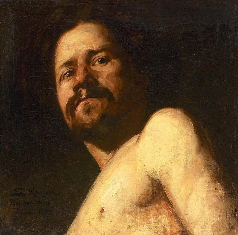 Portret. - Peder Severin Krøyer