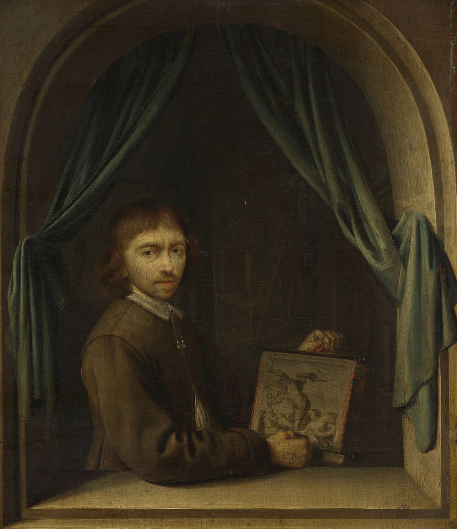 Portrait d'un peintre - Pieter Cornelisz. van Egmondt