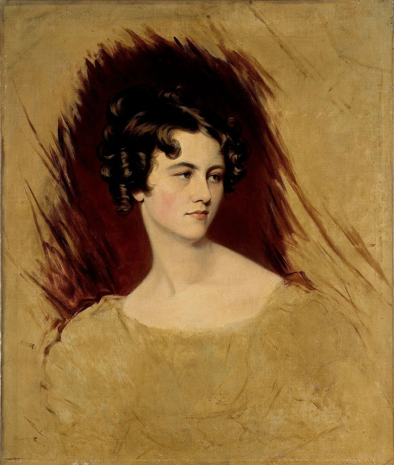 Voorlopig portret van prinses Clementine van Metternich - Thomas Lawrence