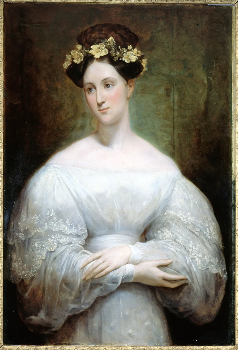 Voorlopig portret van prinses Marie d'Orléans - Ary Scheffer