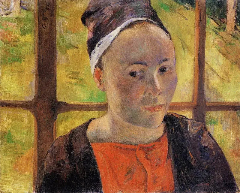 Verondersteld portret van Marie Lagadu - Paul Gauguin