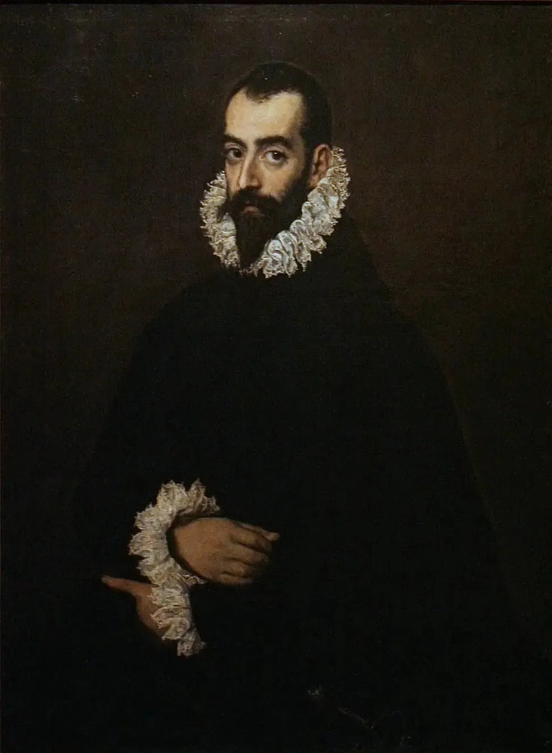 Voorlopige portret van de hertog van Benavente - El Greco