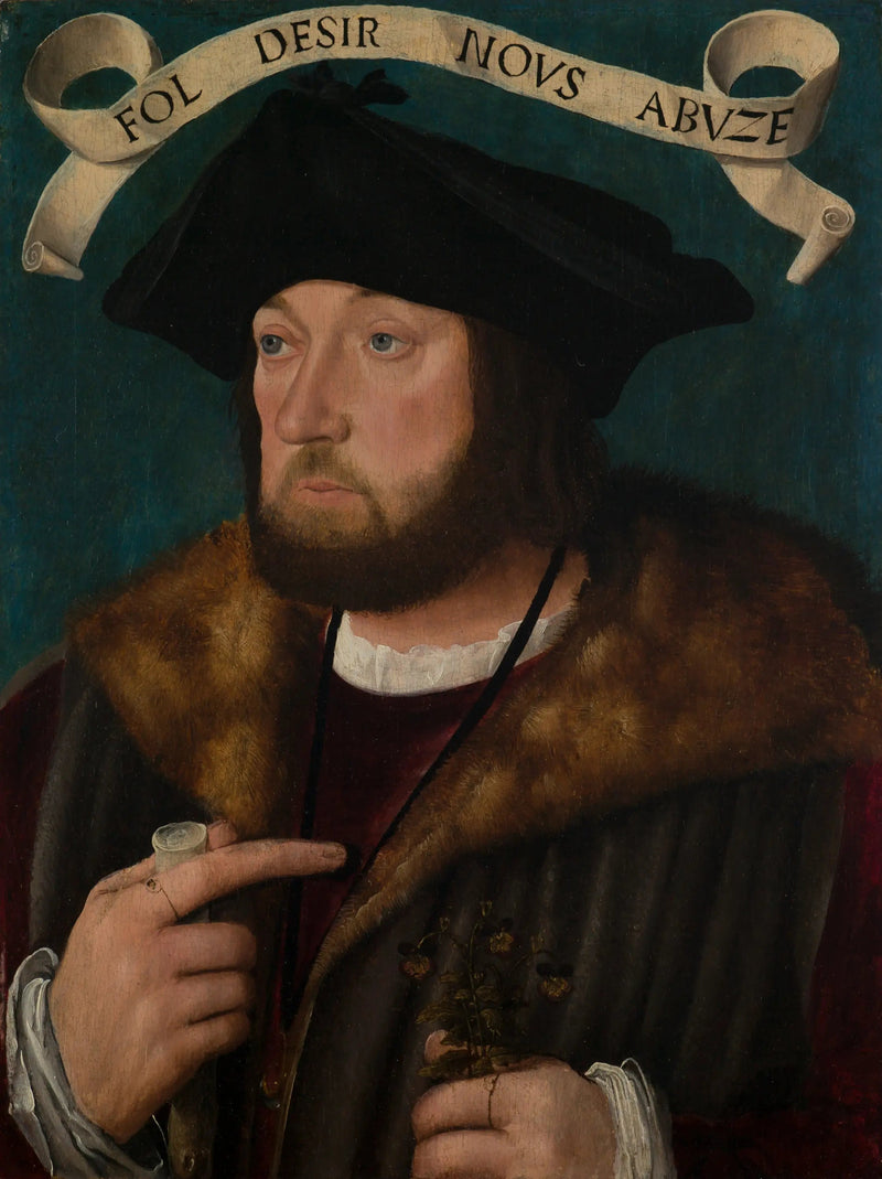 Verondersteld portret van Guillaume Gouffier - Jean Clouet