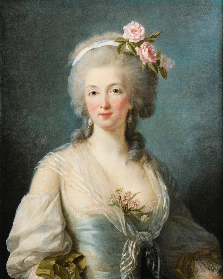 Vermeende portret van Jeanne de Valois-Saint-Rémy - Élisabeth Vigée Le Brun

Source:
Portrait présumé de Jeanne de Valois-Saint-Rémy - Élisabeth Vigée Le Brun