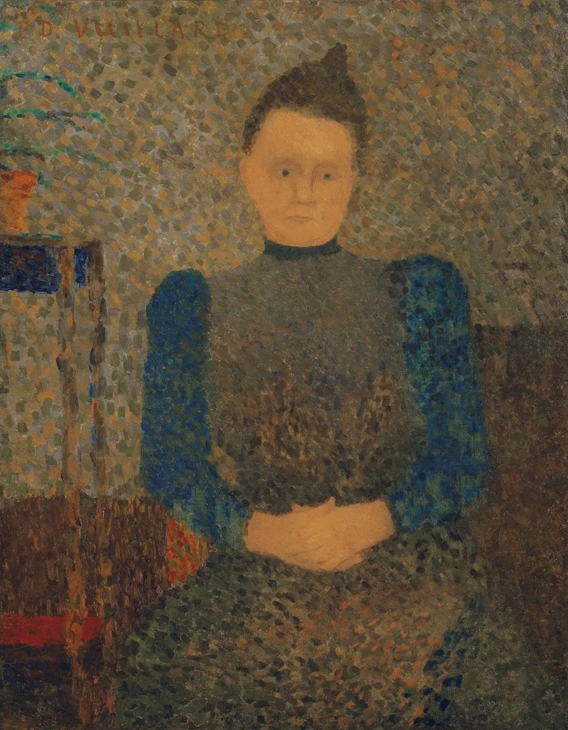 Schematisch portret van Marie Vuillard - Édouard Vuillard