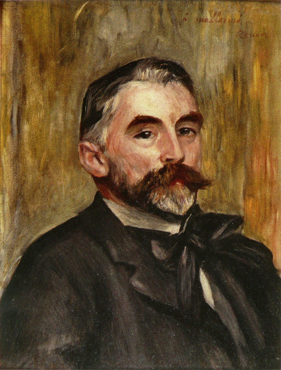 Portret van Stéphane Mallarmé - Pierre-Auguste Renoir