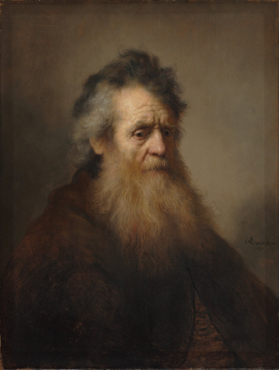Portret van een oude man - Rembrandt