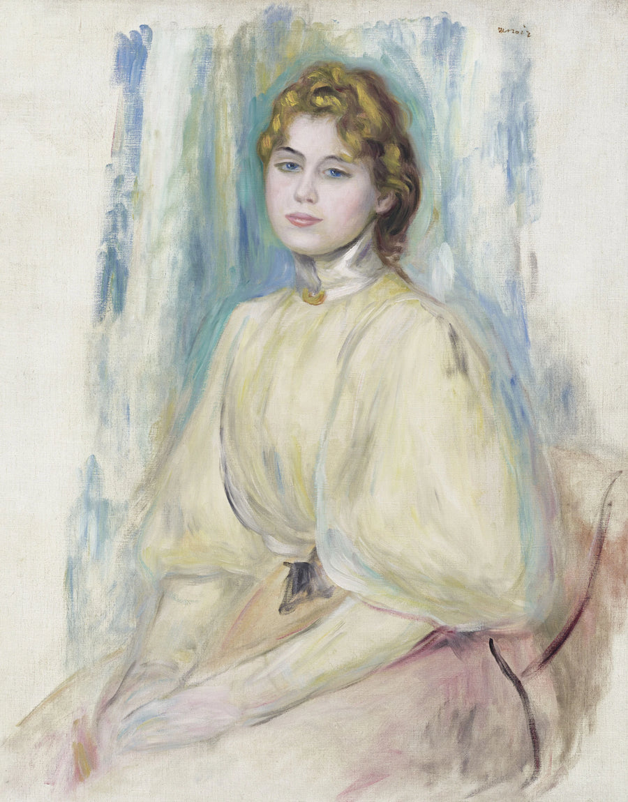 Portret van Mevrouw Yvonne Lerolle - Pierre-Auguste Renoir